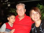 Photo of Malcolm Bugess and family, an American living in Thailand