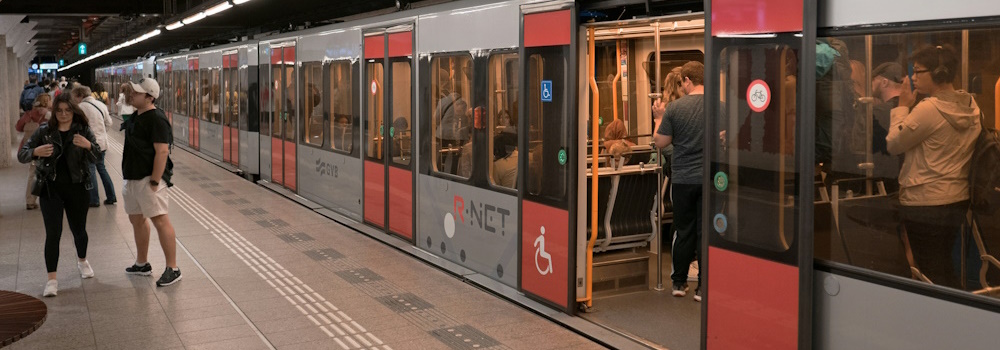 Waterlooplein Station in Amsterdam by Fons Heijnsbroek on Unsplash