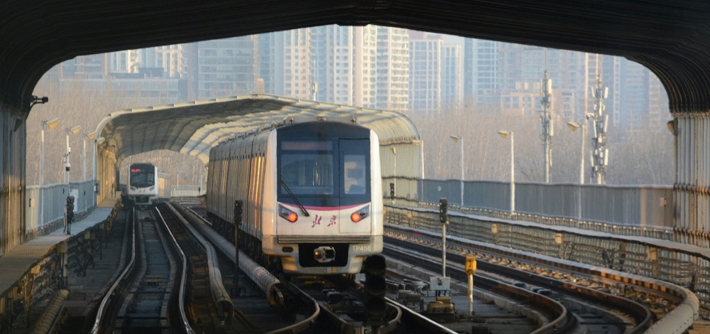 Subway in Beijing by Kelvin Wang