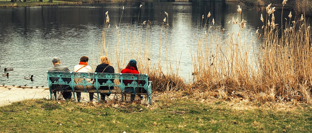 Park in Berlin by Yuri Krupenin