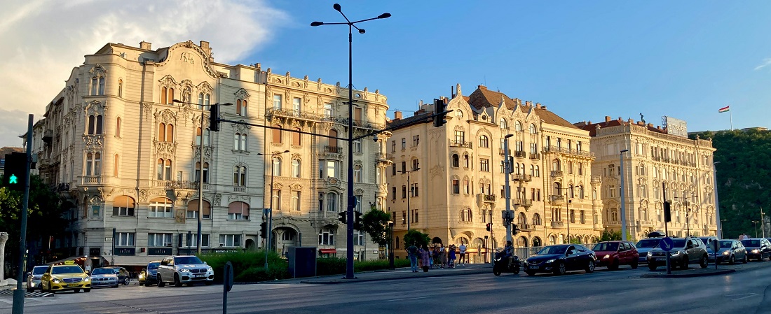 Apartment buildings in Budapest by László D.