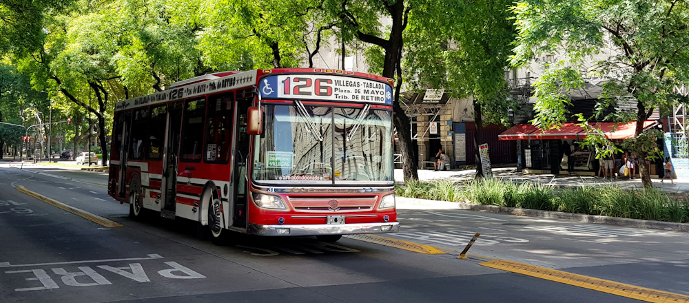Bus in Buenos Aires by Christian von Koenig on Unsplash
