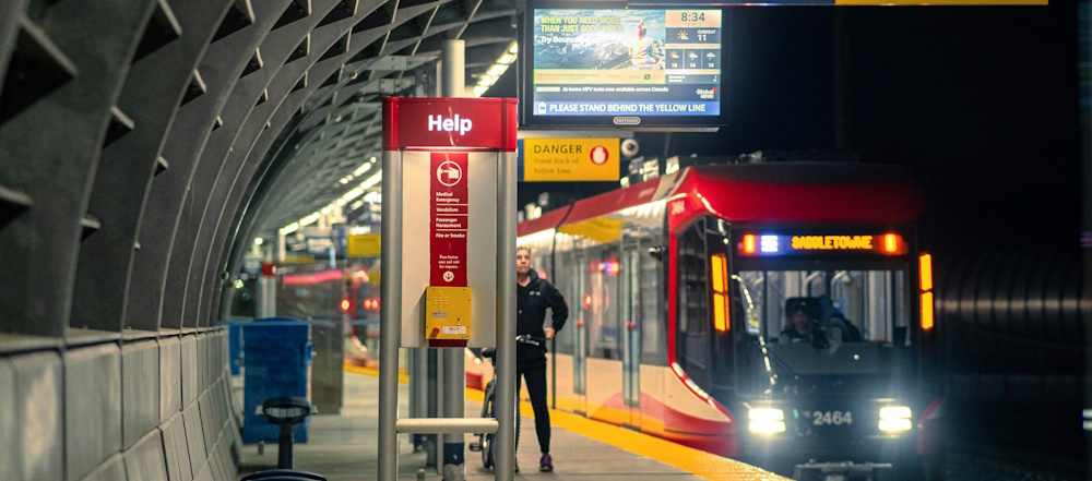 Train Station in Calgary by Kim chan Sypongco