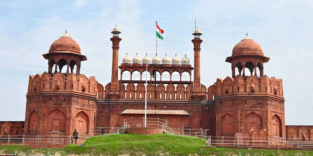 Red Fort by Jayanth Muppaneni