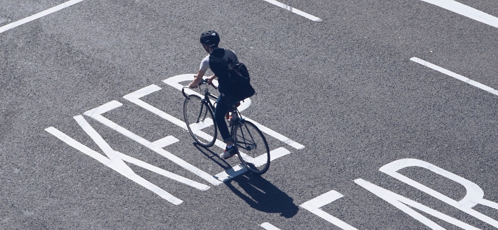 Urban cycling by Jack Young