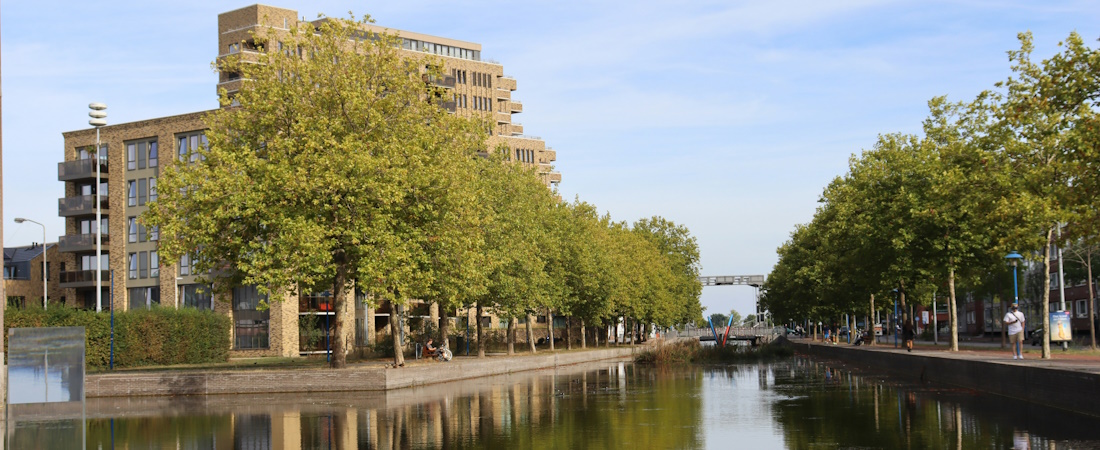 Canal in Eindhoven by Alicja Ziajowska