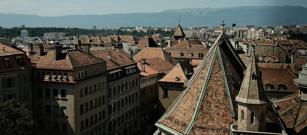 Rooftops in Geneva by Kseniia Zapiatkina on Unsplash