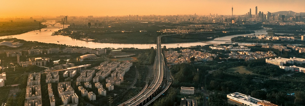 Ariel view of Guangzhou by Darr Young from Pexels