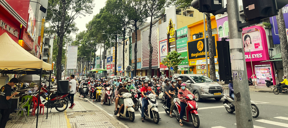 Motorbikes in Ho Chi Minh by Ronin KGD on Unsplash