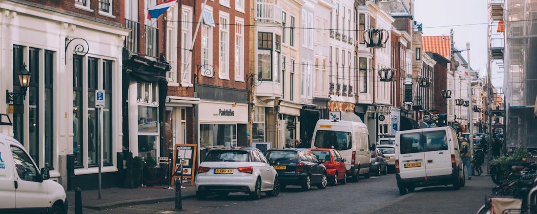 Parked Cars in The Hague by Alisa Anton