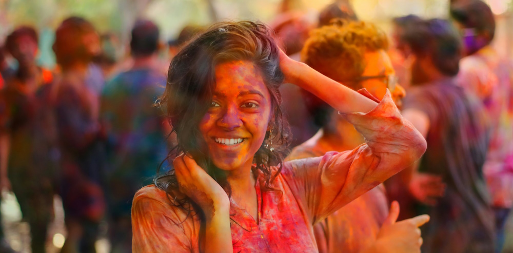 Holi Festival in Hyderabad by Shubham Bochiwal