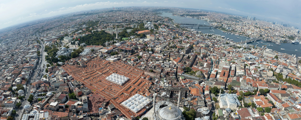Aerial View of Istanbul by Aleksandr Galichkin on Unsplash