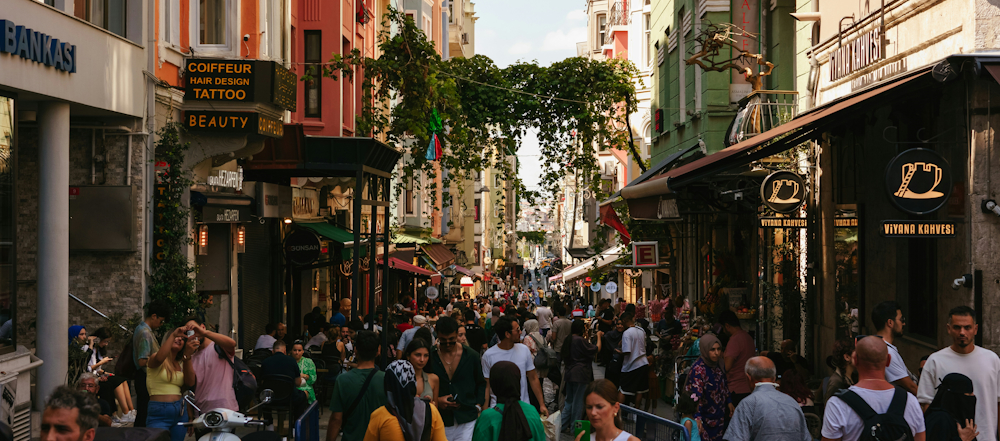 Crowded Street in Istanbul by Igor Sporynin on Unsplash