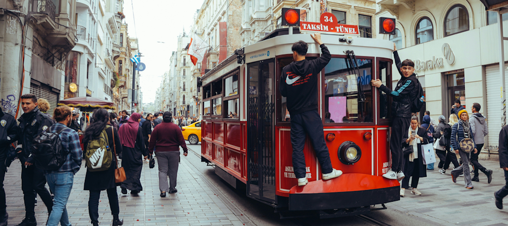 Tram in Istanbul by Dimitris Asproloupos on Unsplash