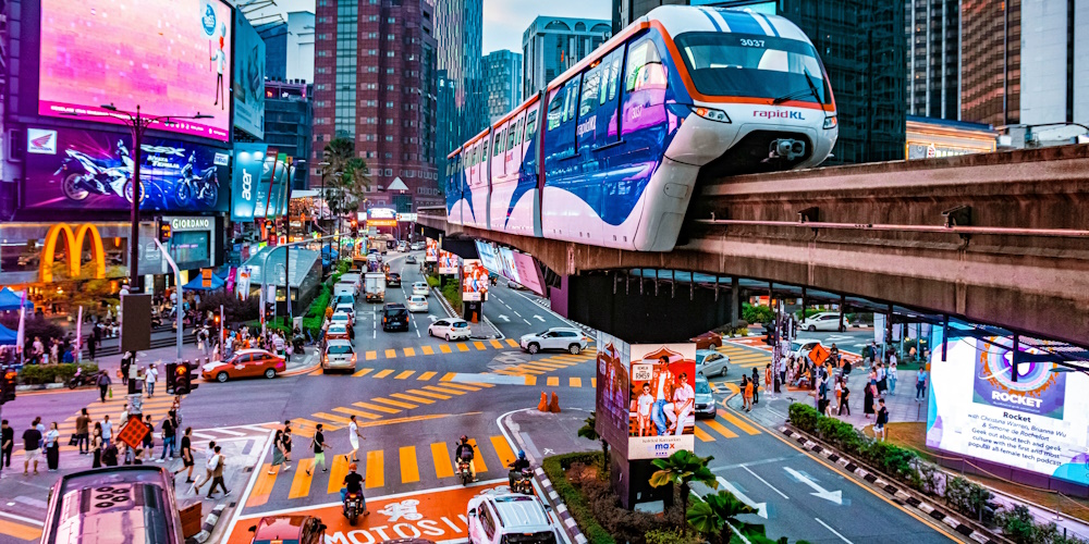 Bukit Bintang in Kuala Lumpur by Hongwei Fan