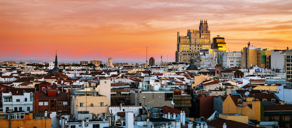 Madrid Cityscape by Andres Garcia on Unsplash