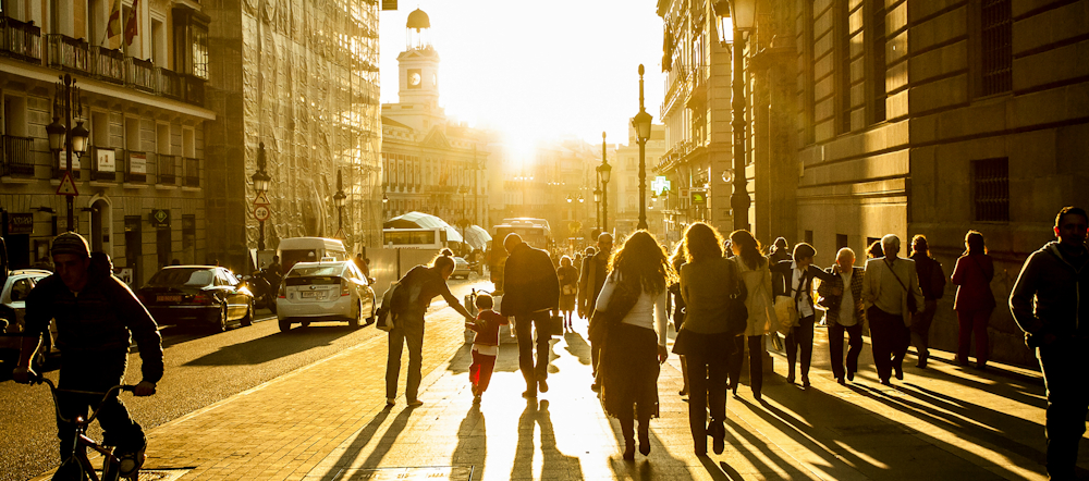 Golden Hour in Madrid by Robert Tjalondo on Unsplash