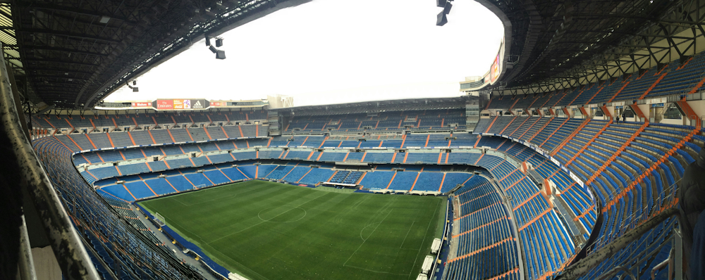 Estadio Santiago Bernabéu in Madrid by Pedro Ribeiro on Unsplash