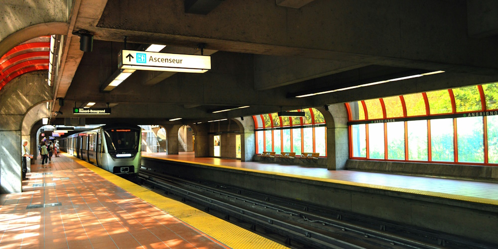 Angrignon Metro Station in Montreal by Robert Macleod