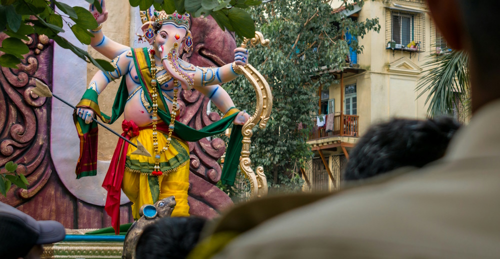 Lord Ganesha Procession by Sonika Agarwal