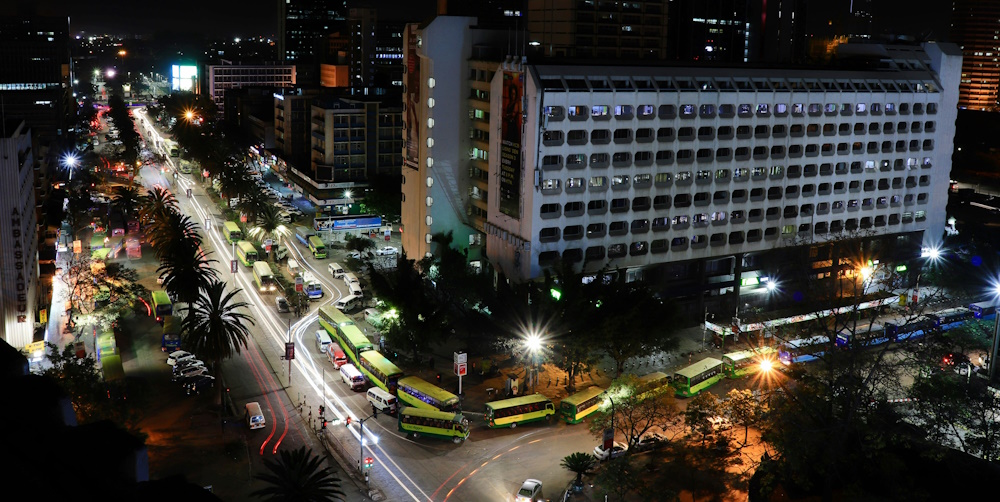 Nairobi CBD Traffic by Yonko Kilasi