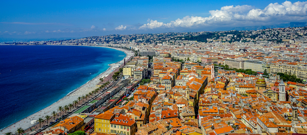 Aerial View of Nice by 35MM North on Unsplash