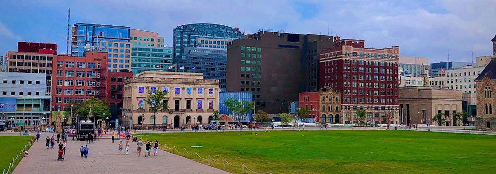 Colourful buildings Ottawa by M Sidhu