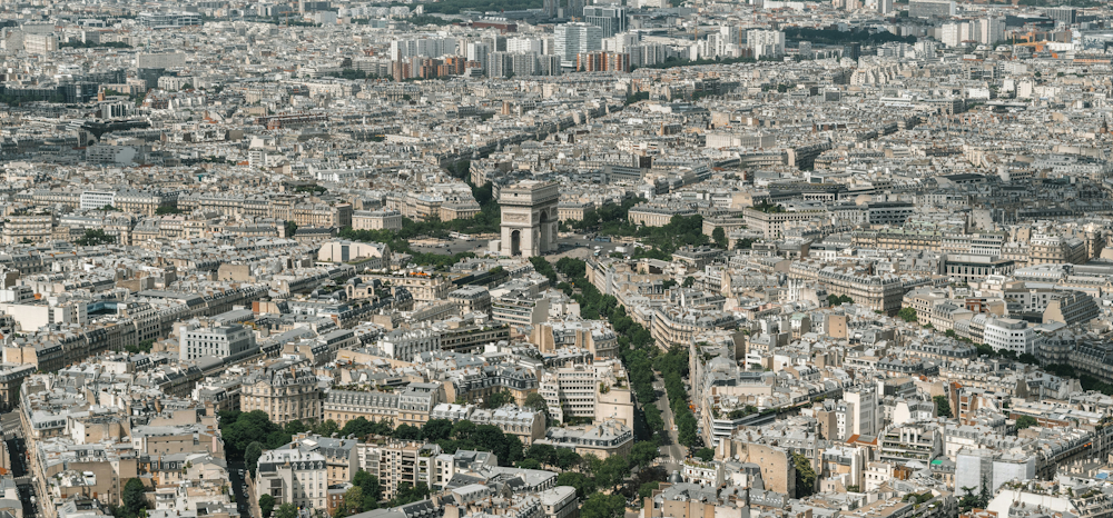 Paris Cityscape by Patrick Hodskins on Unsplash