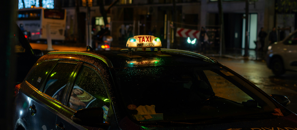Taxi in Paris by Barry Talley on Unsplash