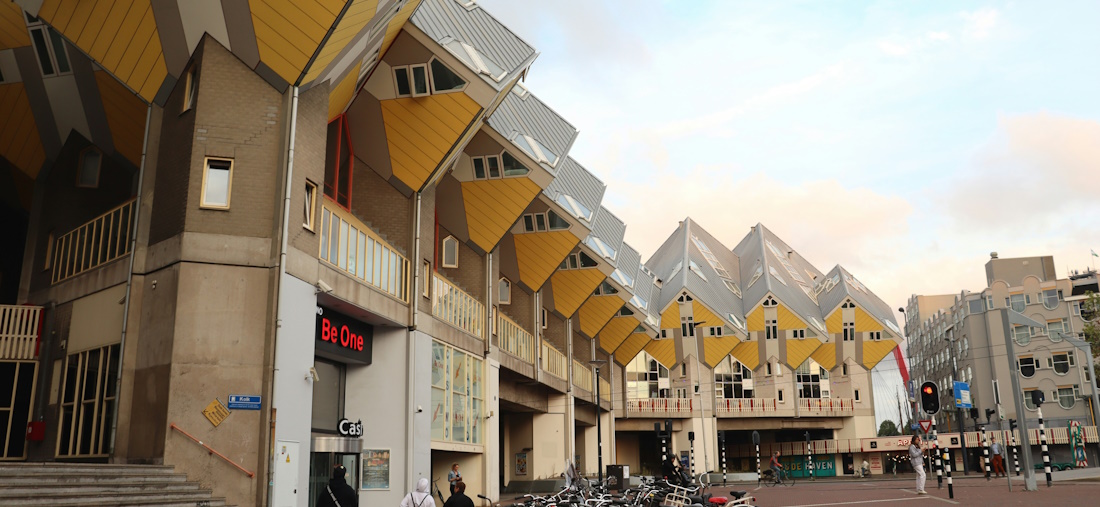 Rotterdam's Cube Houses by Alicja Ziajowska