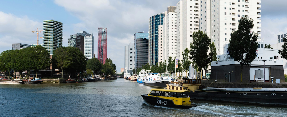 Watertaxi in Rotterdam by Desert Morocco Adventure