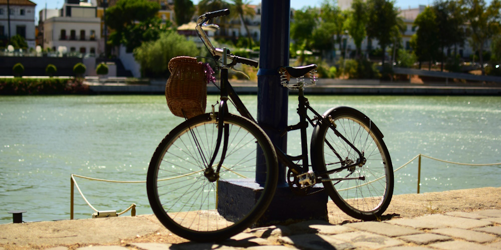 Bicycle in Seville by Arslan Ahmed