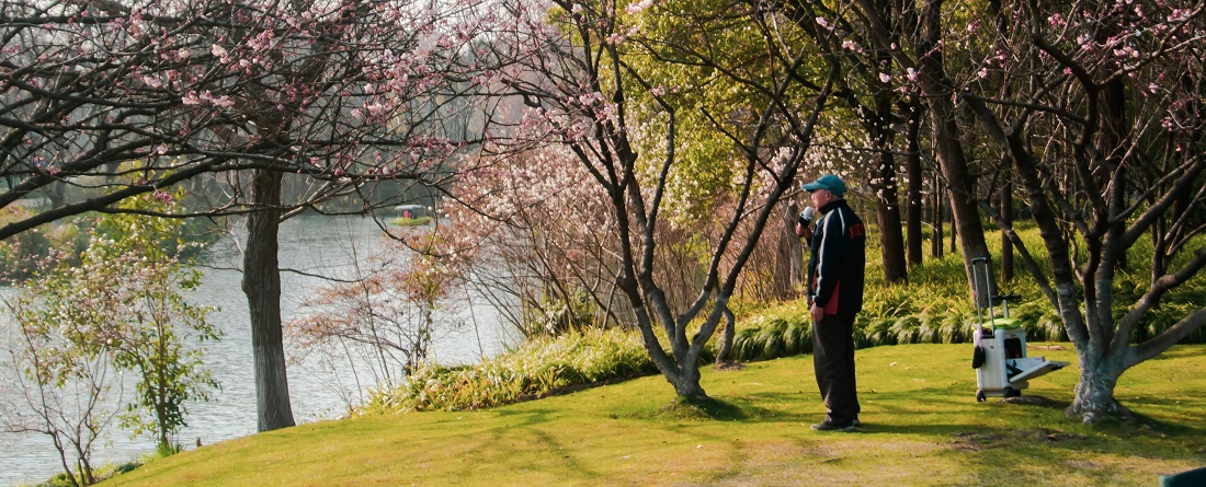 Park in Shanghai by Tom Ru