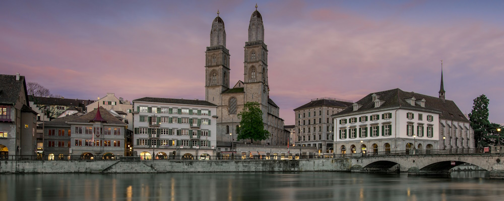 Grossmünster Cathedral in Zurich by Philipp Düsel on Unsplash