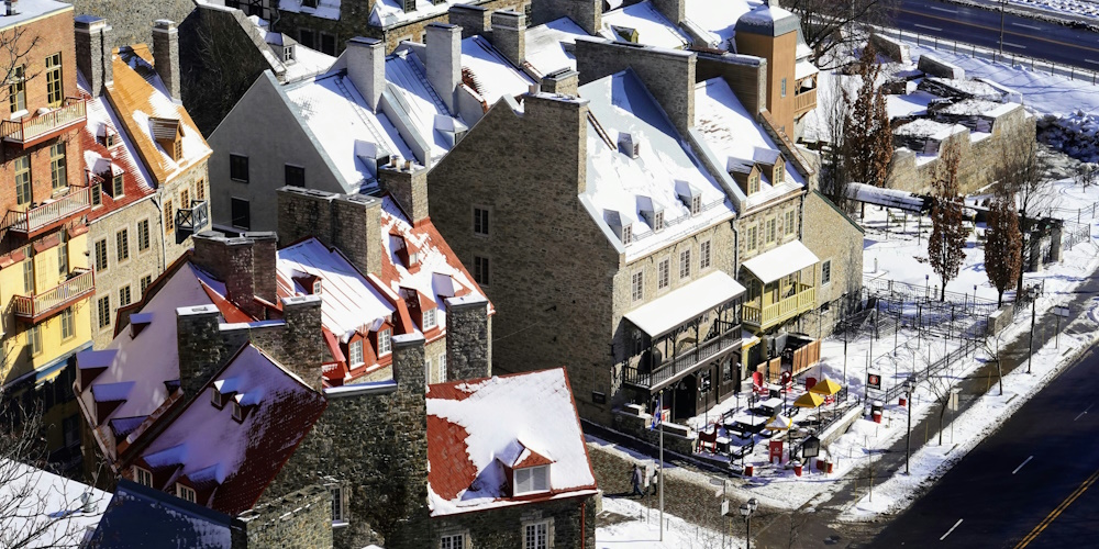 Homes in Quebec City by Richard Lu