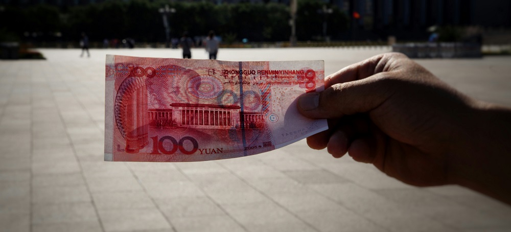 Chinese currency by Bernd Dittrich