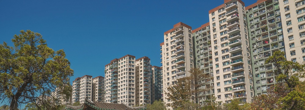 Apartment block in China by Harry Shum