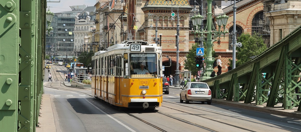 Train in Budapest by Hongbin