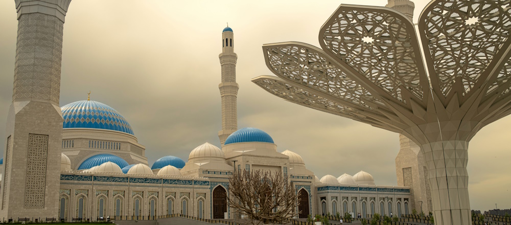 Astana Grand Mosque in Kazakhstan by Frederick Wallace