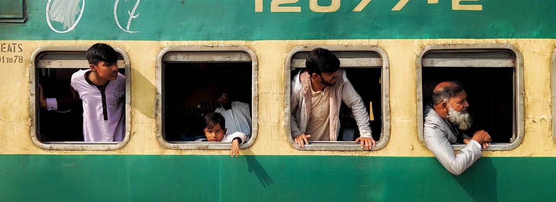 Train in Pakistan by M Sajawal Fareed