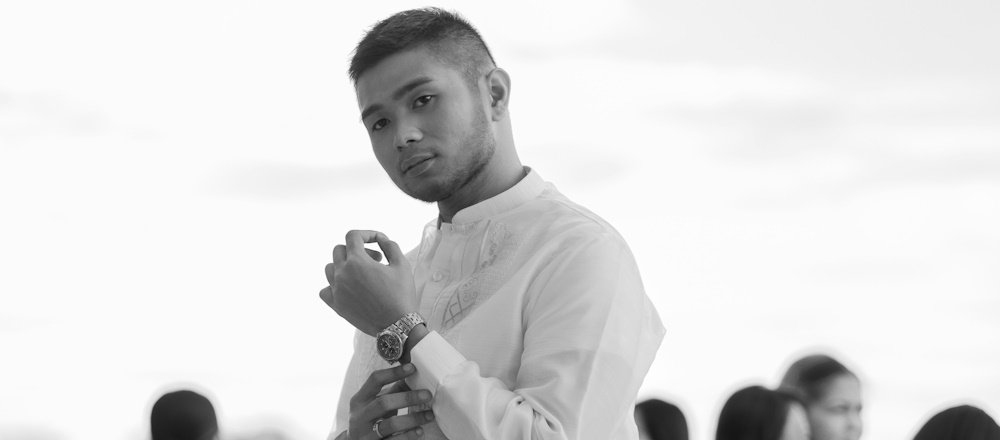 Man Wearing Barong Tagalog in the Philippines by Dale Alejandro