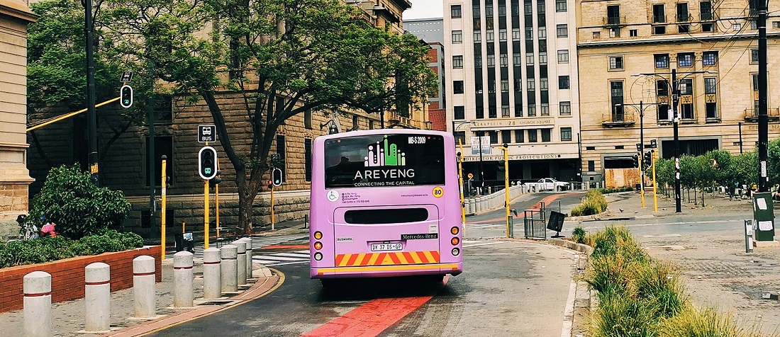 City of Tshwane public bus by Sipho Ndebele