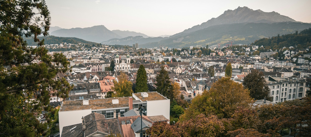 Lucerne Cityscape by Artem Shuba