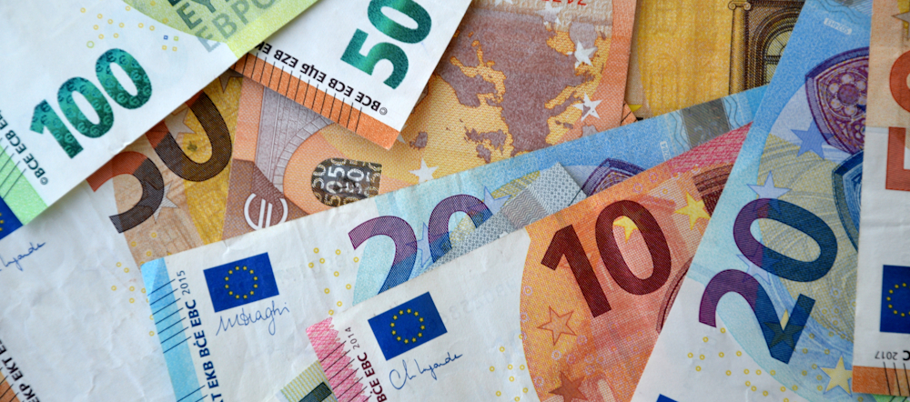 The euro, Belgian's official currency