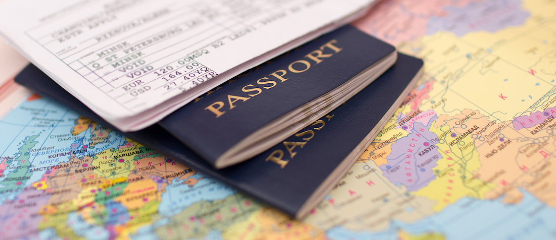 passports with paperwork