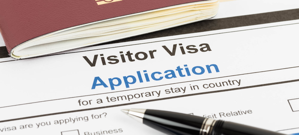 Short-term stay visa application