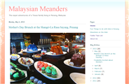 Malaysian Meanders - An expat blog in Malaysia